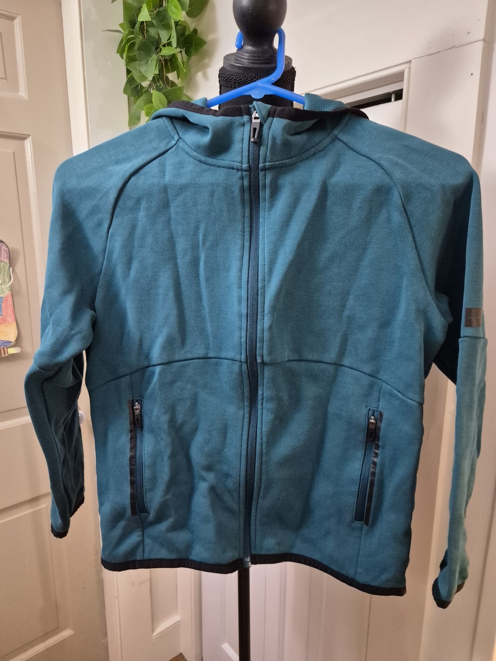 Athletic Works Teal Zip Jacket